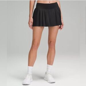 Lululemon Pleat To Street Skort Black